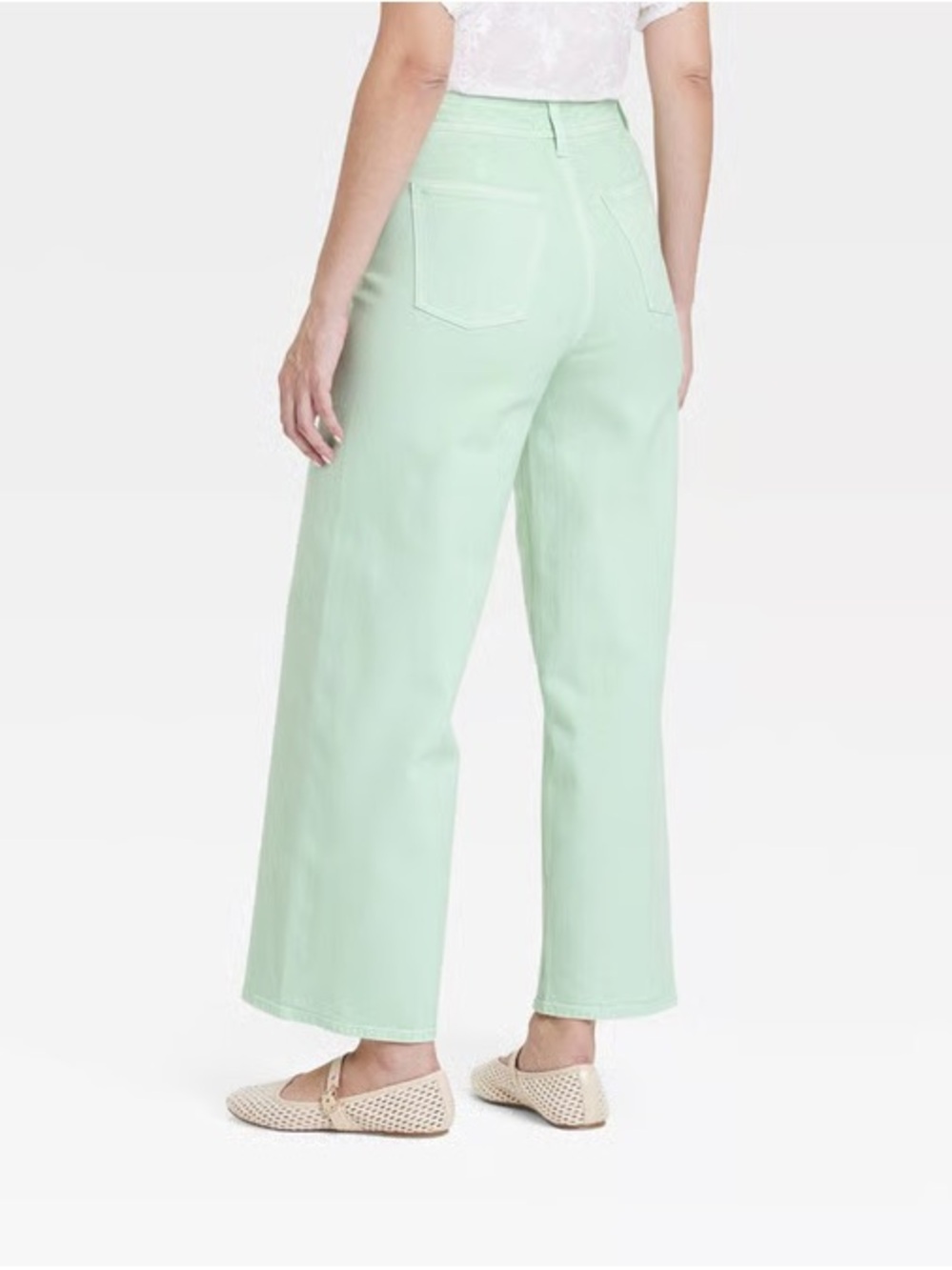 Universal Thread High Rise Sailor Wide Leg Jeans